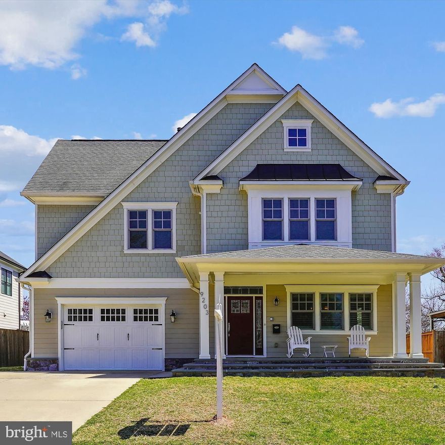 Hurry to see this remarkable 2009 custom built home on a quiet dead end street in beautiful Wyngate community.  Four levels of quality finishes and features…front porch, open floor plan, lots of light!  Large foyer, dining room, mudroom, gourmet kitchen, breakfast room with cathedral ceiling, family room with built-ins and french doors to the screened porch.  Primary bedroom has two walk in closets plus luxury bath with heated floors and oversized steam shower.  Spacious secondary bedrooms with private bathrooms.   Hardwood floors on the top two levels.  Finished attic level features a loft/family room + den/office/bedroom (no closet) and full bath.  Finished lower level features LVP flooring, built ins, wet bar, bedroom, full bathroom and outside exit.  Oversized 1.5 car garage plus private driveway for two additional cars.  Private usable yard and commanding views!  Feels like a brand new house without the wait and price.  Tremendous value…nothing compares!  Walk to Wyngate ES and North Bethesda MS.