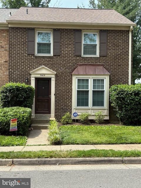 7409 ADAMS PARK COURT ANNANDALE VA 22003