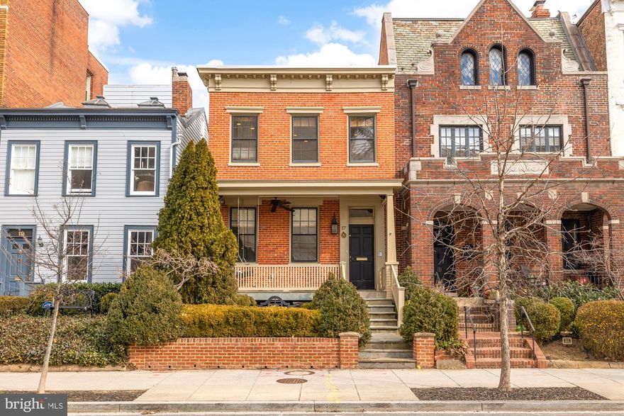 Perched mere steps from the hallowed corridors of the Supreme Court and Capitol Complex, 17 2nd St NE stands as an extraordinary synthesis of historic grandeur and modern sophistication. This impeccably updated Federal-style residence exudes a refined elegance, where stately charm gracefully converges with contemporary luxury.

At its heart lies a majestic chef’s kitchen—anchored by an original brick fireplace—that effortlessly spills into a secluded courtyard. Here, a second, ambient fireplace invites intimate gatherings away from the urban clamor, creating an oasis of tranquility.

Upstairs, two luminous bedroom suites offer a serene retreat, while the expansive lower level unfolds into a realm of endless possibilities. Multiple inviting lounge areas, two full baths, an additional kitchen, and a private entrance coalesce to form an ideal setting for hosting distinguished guests, sophisticated soirées, or exclusive private receptions.

An oversized garage and additional surface parking further elevate this rare offering, ensuring effortless convenience. Encompassing unparalleled prestige, privacy, and proximity to the nation’s epicenter, this remarkable home is not merely an address—it is a timeless legacy.