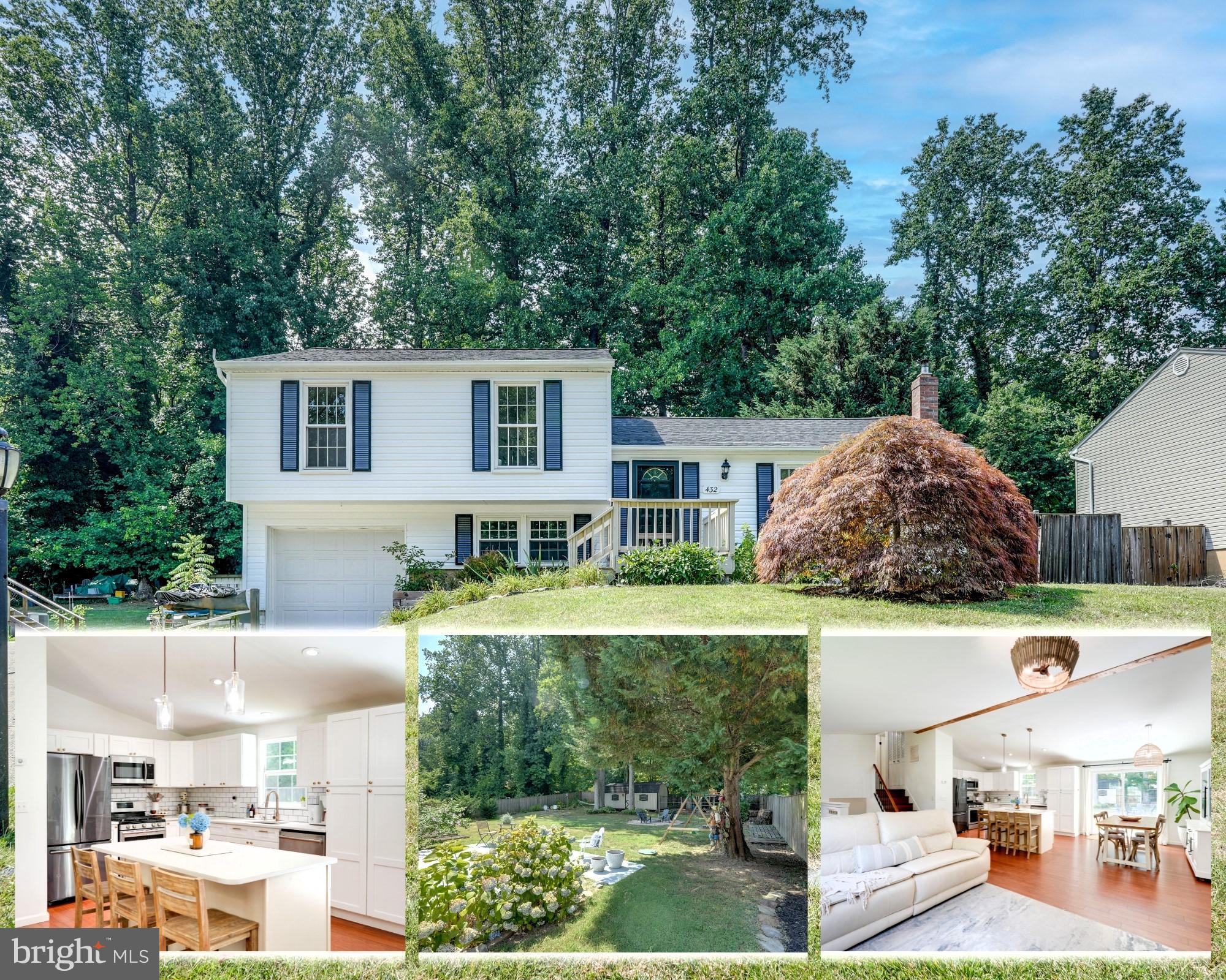 Just a brief stroll away from the community beach, this modernized, open-concept home boasts over 1,739 square feet spread across four floors, showcasing an impressive design. The kitchen, flooded with natural light, features stainless steel appliances, a gas stove, quartz countertops, and a spacious center island. Other notable features of this incredible home include bamboo hardwood flooring throughout, recessed lighting, a generously sized primary bedroom with an updated bath, and extensive entertainment areas on the lower two levels, featuring a wood stove, bar and pool table. The fully fenced, level backyard provides an ideal setting for summer gatherings. Recent upgrades include new vinyl siding and architectural shingles completed in the spring of 2024.