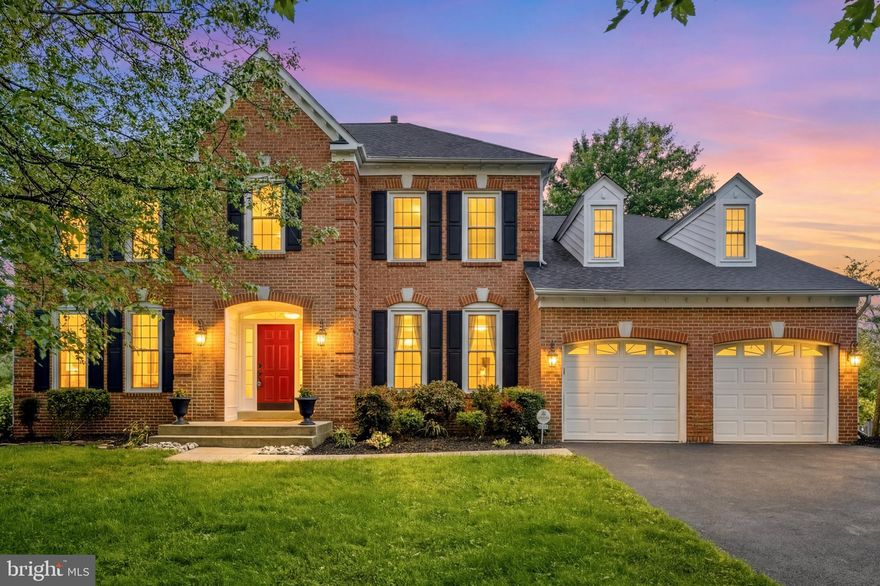 Introducing 21527 Fox Field Circle, a meticulously maintained home located in the highly desirable Milestone community. This exceptional property presents a rare opportunity, featuring the largest floor plan in the neighborhood. Tucked away on a quiet street and set on a premium lot backing to a protected nature preserve, the home offers a peaceful and private setting. With over 5,100 square feet of well-planned living space on nearly half an acre, it includes five generously sized bedrooms, four and a half bathrooms, and a perfect balance of classic elegance and modern living.

Upon entry, a welcoming foyer leads into a spacious, open main level designed for both comfort and functionality. The standout great room features soaring cathedral ceilings and a fireplace that creates a warm, inviting atmosphere. The gourmet kitchen, complete with a large center island, flows seamlessly into formal living and dining areas, making it ideal for hosting gatherings. Expansive floor-to-ceiling windows bring in abundant natural light, enhancing the home's bright and airy feel. A flexible room on the main level can easily serve as a sixth bedroom or a large home office, offering excellent versatility for today’s lifestyle. This level also includes a living room, dining room, private office, great room, kitchen, powder room, and a conveniently located laundry area.

The upper level features a spacious primary suite designed as a relaxing retreat, complete with a walk-in closet and a well-appointed en suite bath offering a soaking tub, dual vanities, and a separate shower. Additional bedrooms are generously sized with ample closet space, providing comfort for family and guests alike.

The fully finished walk-out basement expands the living space even further, offering a large recreation area, a bedroom room, a full bath, and a private entrance.

Outside, the home continues to impress with a beautifully maintained yard backing to serene woodland, offering both privacy and scenic views. The extended driveway and two car garage for ample parking. Recent upgrades, including a newer roof, HVAC system, and hot water heater, add to the home’s value and peace of mind.

Living in Milestone means enjoying access to community amenities such as a pool, tennis courts, walking trails, playgrounds, and nearby parks. With close proximity to I-270, shopping, dining, and key commuter routes, this home delivers an ideal combination of tranquility and accessibility. This is a truly outstanding property that offers space, comfort, and convenience in one of the area’s most sought-after communities.