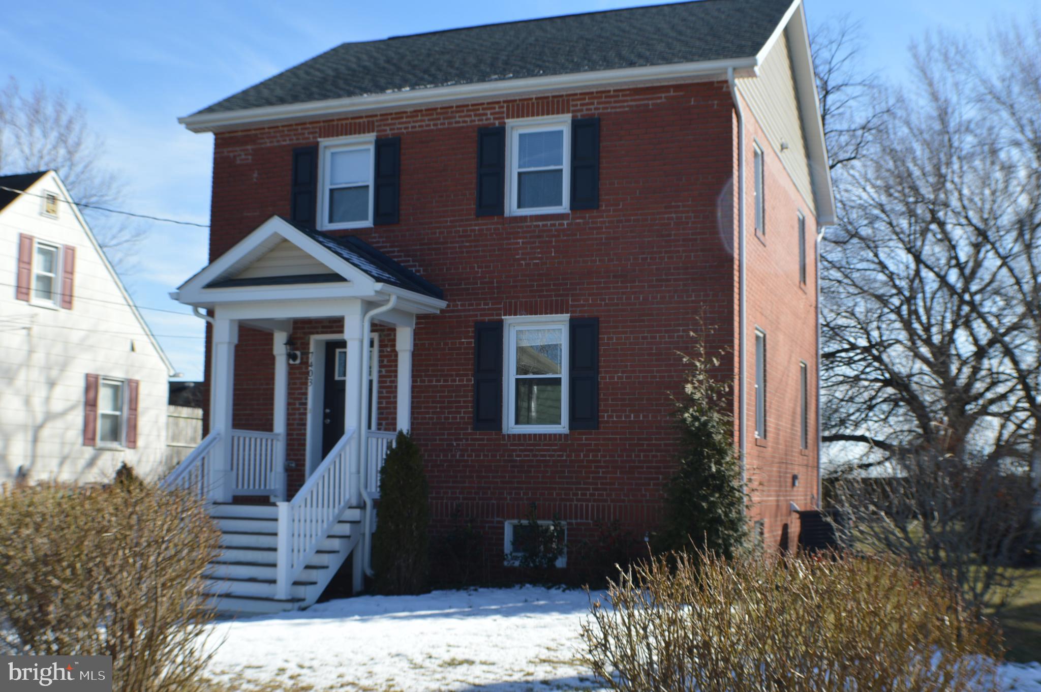 recently remodeled 3 bed with large den/closet in basement 2.5 bath home, gas heat, thermal windows, newer hardwood and carpet, washer and dryer included. priced to rent quickly. Vouchers accepted. lead free certificate in hand