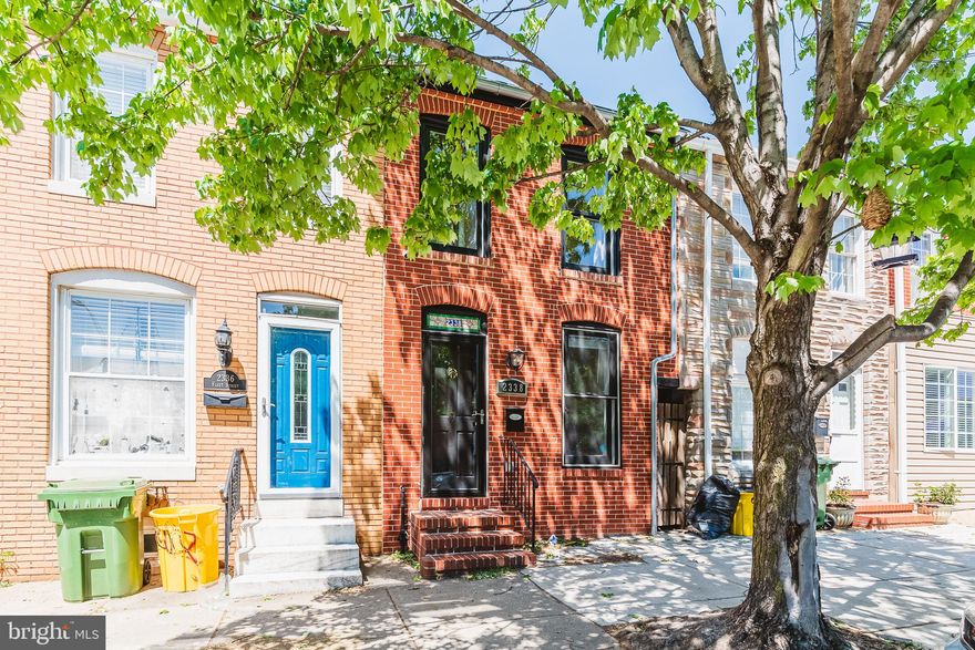 Welcome home to this wonderfully updated home in Canton!  Just over 2 years left on the CHAP tax credit!! This home features stunning hardwood floors, wainscoting molding, updated kitchen w/granite counter tops, stainless steel appliances, custom backsplash, great natural light exposure & so much more! Two primary, bedroom suites w/their own attached full bathrooms! Laundry on bedroom level. Tiered rear patio just in time for the Summer BBQ! 2 level rooftop deck w/gorgeous views of the city skyline! In close walking distance to restaurants, bars and the Canton & Fells Point Squares!!