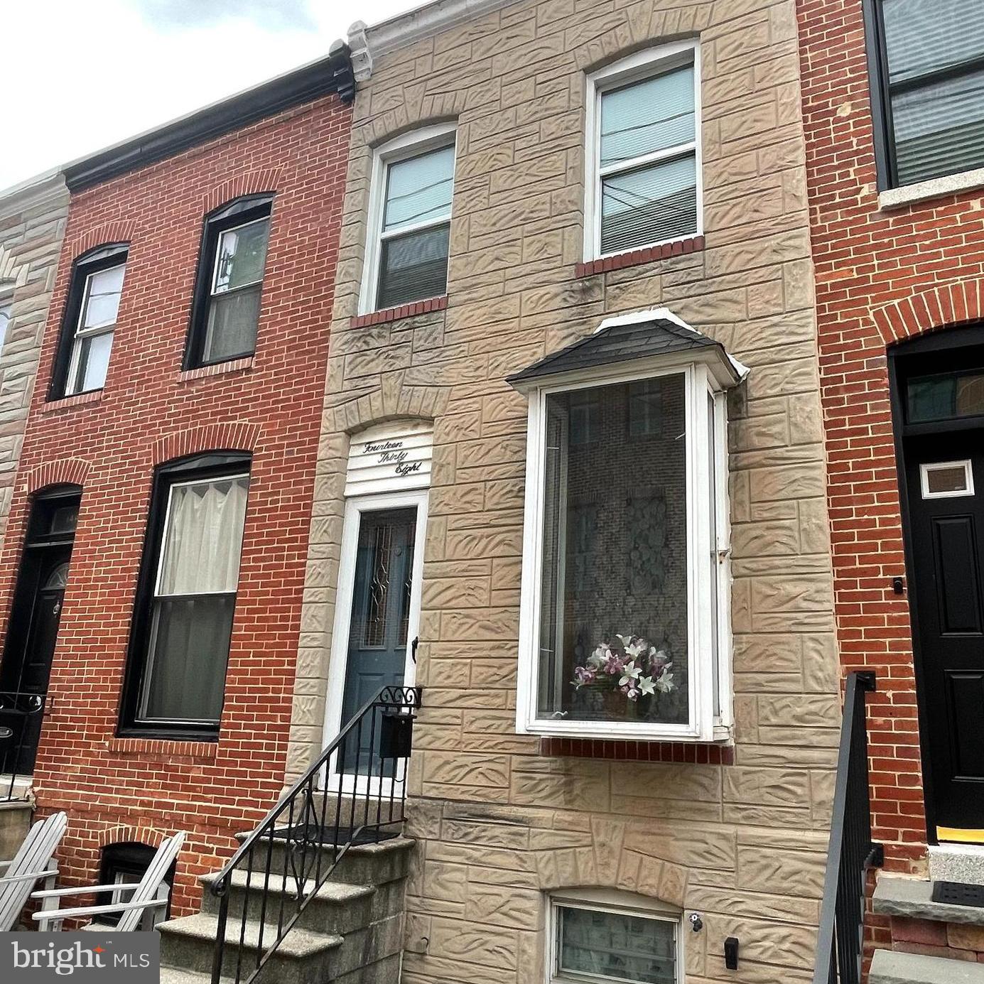A perfect investment opportunity in Locust Point! Just steps from Latrobe Park- this property offers great potential! Well cared for home ready for you to bring it to life again! Basement is roughly just about 6ft in height and has egress door with access to the back patio. Upstairs there are two bedrooms and one bathroom with the potential to possibily create an additional bathroom. The back bedroom has a "bonus room" that this could be used for.