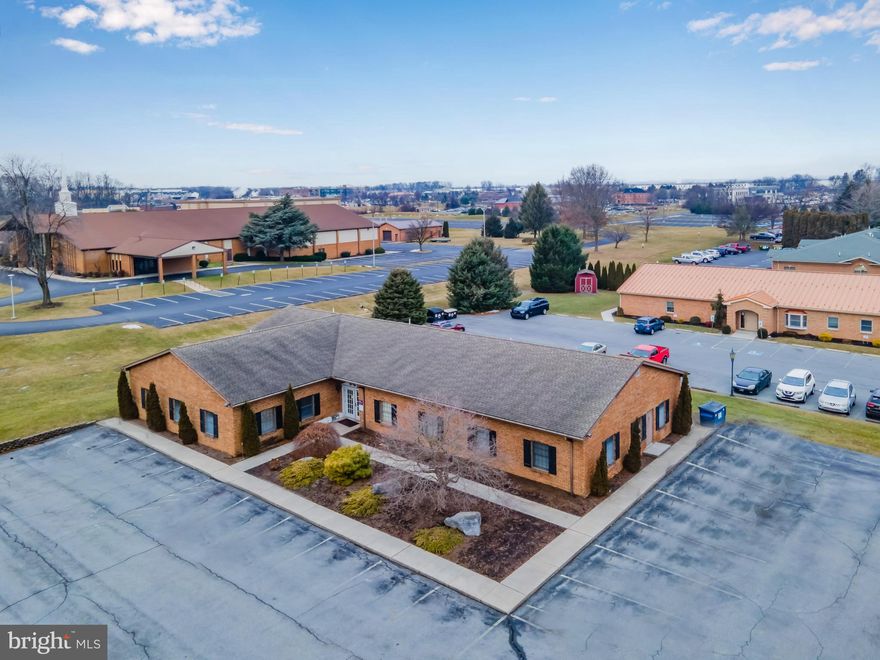 Fully leased Medical office investment property featuring a 5,068-square-foot building on 0.76 acres in South Middleton Township .  The building is demised into (2) medical office suites.  The all-brick building is in great condition with updated interior finishes and functional medical office layouts.  The main suite containing 3,088 SF is leased by UPMC Aesthetic Surgery through February 2028 with (2) three-year renewal options and annual rent escalations.  There is a 1,750-square-foot suite leased to Partners in Women’s Health, P.C. through December 2026 with annual rent escalations (no renewal options; tenant since 2003). HVAC is provided by electric heat pumps.  NOI projected at $69,241.

The site is located at the signalized corner of Brookwood Avenue and Walnut Bottom Road within the Brookwood Office Park.  This commercial location along a growing corridor provides easy access to Interstate 81, the UPMC Carlisle Hospital, and Downtown Carlisle amenities.  The site is across from the Stonehedge Square Shopping Center anchored by Giant Foods.  Access to the site is from Brookwood Avenue, and the property benefits from frontage and exposure along Walnut Bottom Road (AADT 6,100).  There are 25 surfaced parking spaces.  Site amenities include electronic business signage, (2) storage sheds in the rear, and a double-sided Lamar billboard leased at $314.85 per month.