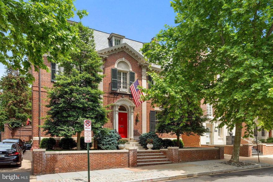 EXCEPTIONAL OFFERING! CLASSIC KALORAMA GEORGIAN COLONIAL BEAUTIFULLY RENOVATED FEATURING 6 BEDROOMS, POOL AND ABUNDANT PRIVATE PARKING. THIS HOME WAS DESIGNED FOR GRACIOUS ENTERTAINING COMPLETE WITH STATELY PRIMARY ROOMS, OVERSIZED MARBLE GOURMET KITCHEN, ELEGANT OUTDOOR TERRANCES, 5 GAS FIREPLACES AND AN EXCEPTIONAL LOWER LEVEL FEATURING MEDIA ROOM AND MULTIPLE STORAGE ROOMS. DECORATOR FINISHES THROUGHOUT - CUSTOM WALLPAPER, BUILT-INS, HARDWARE, LIGHTING, LARGE FORMAT MARBLE TILE FLOORING, 7 ZONE SONOS SOUND SYSTEM, EXTENSIVE VIDEO SECURITY SYSTEM PLUS HUGE 2 CAR GARAGE PLUS TWO SEPARATE DRIVEWAYS. ELEGANT AND REFINED, THIS HOME IS QUINTESSENTIAL KALORAMA.