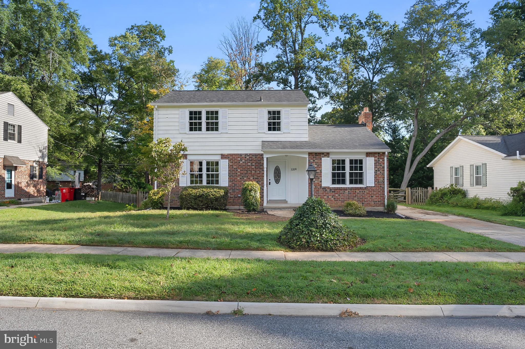 Lovely home in a lovely setting with mature landscaping, rear bonus room, lots of privacy and much more! Brand new kitchen, brand new roof, warm fireplace with real brick surround, bat and board accents, central air, new tile surround in bath and more! Kitchen features wonderful white shaker cabinetry with dovetailed construction soft close drawers, solid quartz countertops, subway tile backsplash, and brand new stainless steel appliances! ABSOLUTE MUST SEE MOVE IN READY PROPERTY!