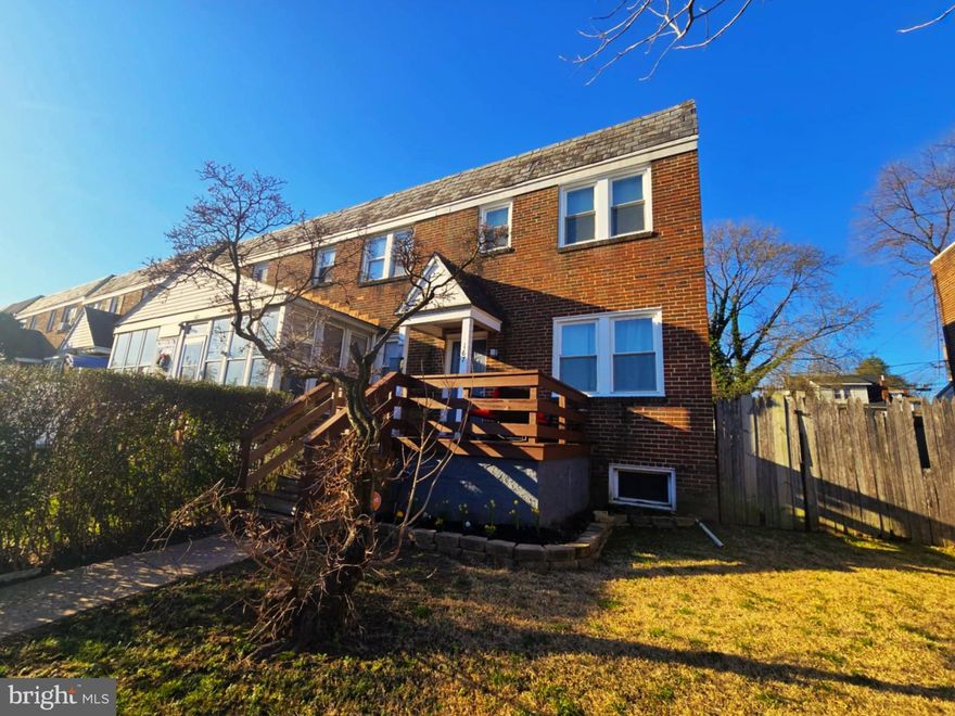 Welcome to this beautiful end-unit townhouse, where charm meets modern comfort. With hardwood floors throughout the first and second levels, this home radiates warmth and sophistication, complemented by new windows that fill each room with natural light.

Upstairs, you’ll find three spacious bedrooms and a well-appointed full bathroom. The main floor features a stylish kitchen with sleek granite countertops and a breakfast bar, ideal for both cooking and entertaining. The finished basement provides ample space and includes a convenient half bathroom, which can easily be upgraded to a full bath to suit your needs.

Step outside to enjoy a generously-sized yard, perfect for relaxing or hosting gatherings. A two-car parking pad ensures you’ll always have a spot, while thoughtful updates—including a chimney flue replacement in 2022 and a rubber roof re-coating in 2021—offer peace of mind for years to come.