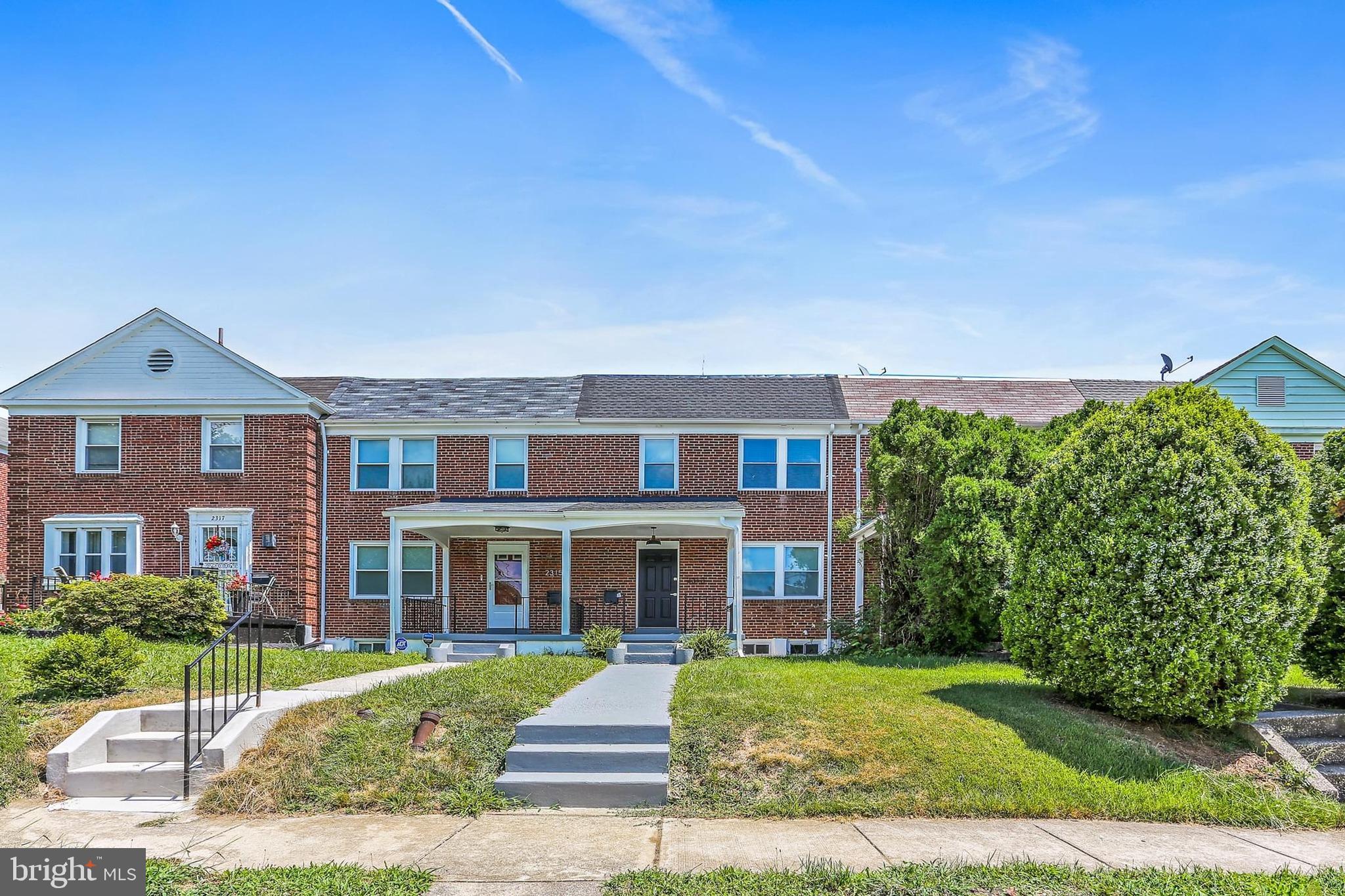 Step into this newly renovated 3-bedroom, 2-bath brick townhome in the heart of Baltimore City. This home offers a warm and inviting layout featuring a spacious living room with plenty of natural light and an open floor plan. The modern style kitchen with shining stainless steel appliances, and an island with a built in breakfast bar, has a chef worthy feel, ready for any meals you can dream of. Upstairs, you'll find three comfortable bedrooms with ample closet space and a full bath with classic tilework. The lower level offers a clean, updated living space - perfect for entertaining or lounging. Downstairs also includes a laundry area, another full bathroom with a walk in shower, and a separate entrance leading to the fenced in backyard, ideal for gatherings, gardening, or relaxing. Conveniently located near the Mondawmin Mall, Coppin University, parks, and major commuter routes, this home offers both comfort and accessibility. Don't miss out on this beautiful gem!