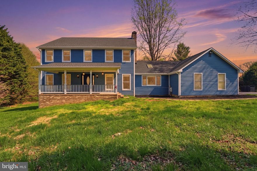 Nestled on a serene 2.02-acre retreat in sought-after West River, this spacious colonial offers the perfect blend of comfort, character, and incredible versatility. From the moment you arrive, the lush surroundings, classic curb appeal, and attached 2-car garage set the tone for everything inside.

The main floor is designed for easy living and effortless entertaining, featuring a formal living room, dining room, a bright breakfast area, and a generous kitchen that flows into a large family room anchored by a stunning stone wood-burning fireplace. A first-floor bedroom and full bath add everyday convenience for guests or main-level living.

Upstairs, the expansive primary suite impresses with a fabulous ensuite bath, joined by two additional well-sized bedrooms and a hallway bath, giving everyone their own space to unwind.

The fully finished walkout basement is a standout feature, complete with a bedroom, full bath, second kitchen, and laundry. Whether you are looking to house extended family in comfort or generate rental income, this lower level delivers a truly self-contained living space. The owners recently rented the main and second levels (2,568 sqft) for $3,600 per month. 

Step outside to a beautiful covered porch, a rear deck, and a patio, all overlooking your private 2-acre grounds. Ideally located with easy access to Route 4, you are just 20 minutes from Annapolis, 30 minutes from Washington D.C. and Andrews AFB. Flexible, private, and perfectly positioned. This one is a rare find. **Previously appraised for $1,060,000 in January 2025**