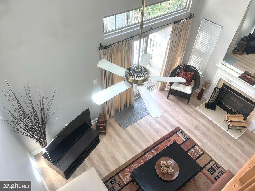 Open House 3:30-6  PM on Sunday, April 27, 2025.****Do not miss it!!!! This is a spacious two-level condo measuring 1,292 square feet. This unique property can be rented either furnished (extra charge $200 per month) or unfurnished, catering to your personal preferences. 

The condo features an eat-in kitchen, dining room, and a living room equipped with a wood-burning fireplace. Additional highlights include ceiling fans, skylights, and vaulted ceilings, offering a bright and airy atmosphere. The layout comprises one bedroom and one bathroom on the first floor, while the upper level includes a loft area with a full bathroom that can serve as a second bedroom or an office.

Situated in a prime location, the condo is within walking distance to the Grosvenor metro station, a pool and tennis facilities, Whole Foods, various shops, and restaurants. The rental comes with one assigned parking space (#73) and ample additional parking is available. The property also provides easy access to the Beltway (495) and Route 270. Pets are welcome!