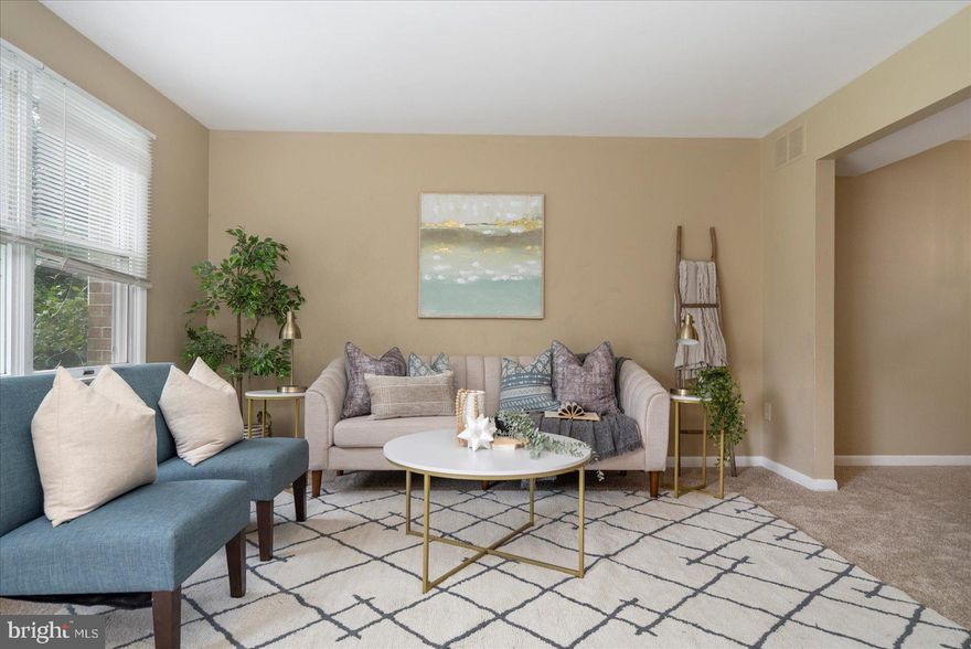 Welcome Home to 9220 Wood Creek Court! This Beautifully townhome has the space you need to create a life you desire. Boasting an array of sleek finishes throughout, this 3 bedroom, 2.5 bathroom home has so much to offer. The main level offers an open concept layout with spacious living room, dining area and kitchen. Kitchen offers beautiful oak cabinets, black appliances and MORE. Upstairs you'll find 3 spacious bedrooms and 2 full bathrooms. The primary bedroom offers an en-suite bathroom. The basement has been fully finishes to include a large rec room, half bathroom and utility room with washer and dryer. This home truly has it all! Book your private showing today before it's gone!