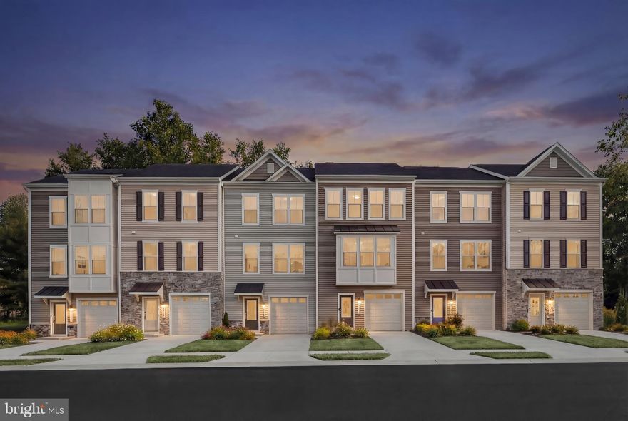 **OFFERING UP TO $20K IN CLOSING COST ASSISTANCE WITH USE OF APPROVED LENDER AND TITLE.** 
The Bradford floorplan is an inviting townhome thoughtfully designed with versatility and functionality in mind. This home is 2,058 sq ft with 4 bedrooms and 3.5 baths. Enter with ease through the welcoming front door or enjoy the convenience of direct access from the attached garage. Thoughtfully designed for versatility, the lower level offers the fourth bedroom and full bath for overnight guests, in-laws, or a dedicated study. On the main level, everyday living unfolds with an open-concept kitchen with center island and dedicated dining area. This home includes the amazing 6ft extension and includes covered, private terrace and walk in pantry!! At the heart of it all is the spacious living area with plenty of space to stretch out and relax. On the upper level, a luxurious primary suite with tray ceiling features an gorgeous ensuite bathroom complete with dual vanity, private water closet, and seated shower. For added convenience, the laundry room is positioned on the upper level along with 2 additional secondary bedrooms and full bath. Call for your personal tour today!!
The only brand new townhomes in Frederick, Md backing to Ballenger Creek Park with NO City taxes!! Explore Park Place, a premier boutique townhome community now selling in Frederick, Maryland! Whether you thrive in a bustling urban atmosphere or prefer a peaceful escape near the mountains, this community offers a variety of lifestyle choices, making it an ideal place to call home. Nestled beside Ballenger Creek Park, a public amenity offering athletic fields, nature trails, picnic pavilions, playgrounds, a dog park, and a community garden, Park Place residents will enjoy endless recreation just beyond their doorstep. The community is conveniently positioned just minutes from historic Downtown Frederick, a dining and retail district known for its wholesome culture, and I-270, a major commuter route connecting Frederick residents to the vibrant metropolitan region.