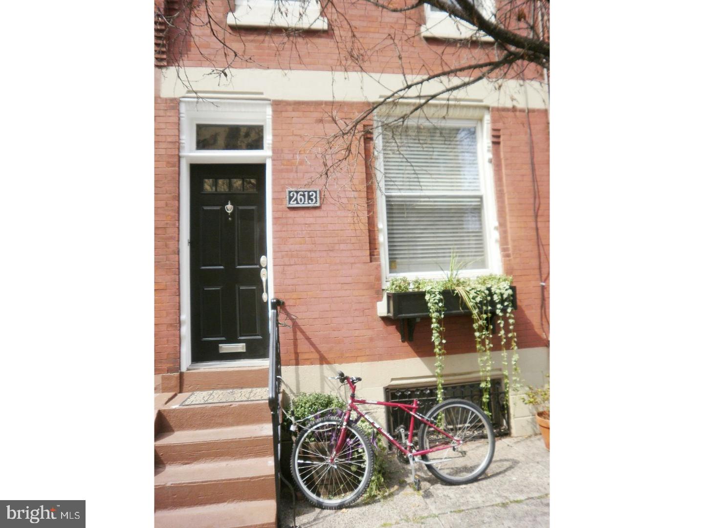 Location, Location, Location, Front row seats to all of the events on the Parkway is 2613 Aspen Street. Two Story, 1920's brick row house, condo alternative. Walk score of 90. This recently updated home has been immaculately maintained. The spacious main level has an open floor plan with hardwood floors throughout. The eat-in kitchen is recently updated with loads of cabinet and counter space. There is central air along with a delightful rear patio. The upper level has two cozy bedrooms and a nicely sized hall bath. There's ample storage in the basement which includes a laundry area with washer and dryer. Pets are conditional. Move-in, unpack, enjoy your new home!