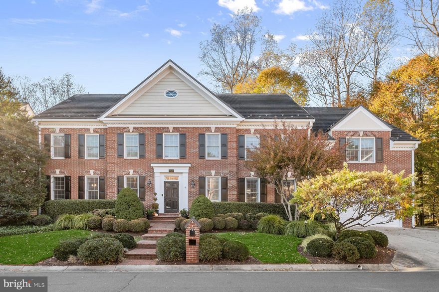 This is truly a RARE and magical home in River Falls--all brick, 5 bedrooms up,  very high ceilings, stunning woodwork, built-ins, elegant room sizes, and a one-of-a-kind view to green space and winter pond views! The home has a beautiful wide design fully taking in the  gorgeous wooded views,  elegant and  yet warm/cozy for family living. The first floor boasts a huge foyer with two double closets and the renovated powder room. The foyer opens to all the main living areas creating amazing circular flow for a party and an airy feel. All the rooms one could want in a home including a first floor office. The generous living room with fireplace and formal dining room are rarely built with such elegance in newer homes. The gourmet kitchen, breakfast area, family room and office all look over the stunning wooded view. A generous terrace with grilling area offer unmatched privacy and views as the seasons change and the light plays over the trees. Fireplaces in the living and family rooms. Huge pantry, mudroom and 2 car garage complete this level.

The primary suite is a dreamy retreat--a double fireplace in the bedroom to the adjoining office/sitting room which could also be a 5th bedroom  up, views to swoon over from both rooms, a gorgeous spa-like bath with soaking tub (overlooking the woods) and separate shower, and the closet of your dreams, spanning several rooms, fully fitted and beautiful! 3 additional gorgeous bedrooms with crown or box molding, generous fitted closets. Stunning jack and jill bath, a guest bath, walk-in linen closet, and a laundry room with 2 sets of washer/dryers complete the bedroom level. 

Gorgeous full walkout basement with tons of full-sized windows.  Lovely recreation room with game table space, bedroom and full bath, exercise room, media room huge storage/utility room! Covered patio with ceiling fan and recessed lights. Big level grassy play space, firepit area, perfect for parties. Lower level of yard blends into the woods/River Falls green space perfect for nature walks and exploration.

A forever home  built by renowned builder Clarence W. Gosnell, in the wonderful River Falls community with terrific playground pool, tennis and summer camp! Walk to the Old Angler's Inn for lunch or dinner. So close to Potomac Village with its grocery, excellent restaurants/wine bar and convenience stores. Bike path on MacArthur and you can walk to trails connecting you to the C & O Canal and walk to Great Falls! EZ commute to DC, NO VA via parkway, 495 and 270. Carderock/Pyle/Whitman.