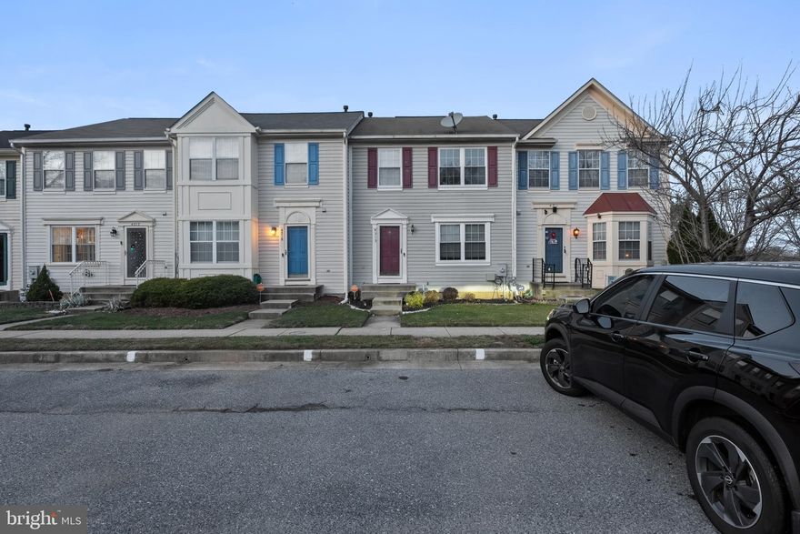 Welcome to this bright and inviting 3-bedroom, 3.5 bath townhome nestled in the quiet and established McDonough Run development. Thoughtfully designed for comfort and convenience, this home offers an ideal blend of space, style, and functionality.

Step into a sun-filled main level featuring an open layout and a convenient half bath. The kitchen includes granite counters and stainless steel appliances. Just off the kitchen, enjoy a private deck overlooking a serene outdoor space—perfect for unwinding or hosting friends and family.

Upstairs, the spacious primary bedroom offers a walk-in closet and full ensuite bath, accompanied by two additional bedrooms and another full bathroom. The fully finished basement with a bathroom adds valuable living space with a walk-out to the backyard, offering flexibility for a recreation room, home office, or guest area.

Conveniently located near schools, parks, Costco, local shops, and quick access to 795/695, this home makes everyday living easy.