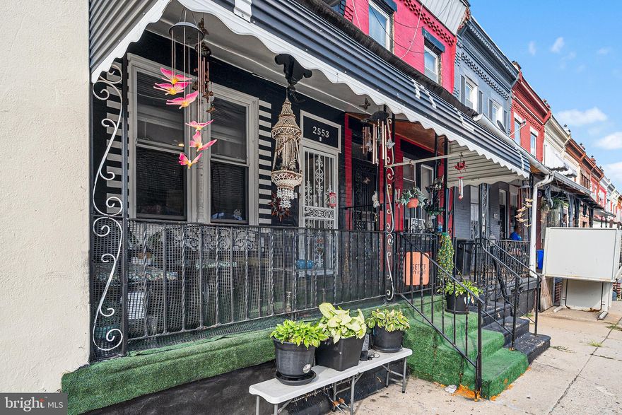 Welcome to 2553 West Oakdale Street — a move-in ready home with updates, outdoor space, and solid potential, all at an accessible price point.

Perfect for first-time buyers or investors, this lovingly maintained property offers a great blend of modern improvements and classic Philadelphia rowhome charm. Located in the up-and-coming Strawberry Mansion neighborhood, you’re just blocks from public transit and local parks, with easy access to Center City and major commuter routes.

The main level features a spacious living area and an updated kitchen, creating a functional layout that works well for both everyday living and entertaining. Outdoor spaces include a fenced front porch — ideal for morning coffee — and a low-maintenance rear patio perfect for relaxing, grilling, or gardening.

Upstairs, you’ll find three bright bedrooms, including a primary bedroom with a dedicated closet, as well as a hallway closet for additional storage. The full bathroom has been thoughtfully updated with clean, modern finishes. The home also features onsite laundry and new flooring throughout, with tasteful improvements that make it comfortable and move-in ready, while still offering room to grow.

Whether you're looking to settle in or invest in one of Philadelphia’s emerging neighborhoods, 2553 West Oakdale Street offers strong value and long-term potential.