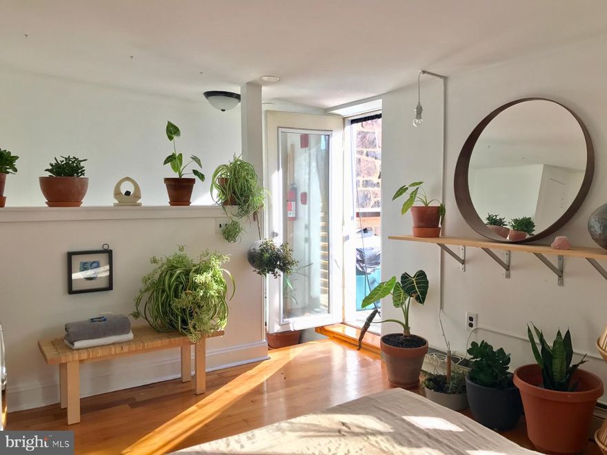 Cozy 1BR tucked up away from the bustle of the street with your own private deck.
Tenant until 10/31/2025