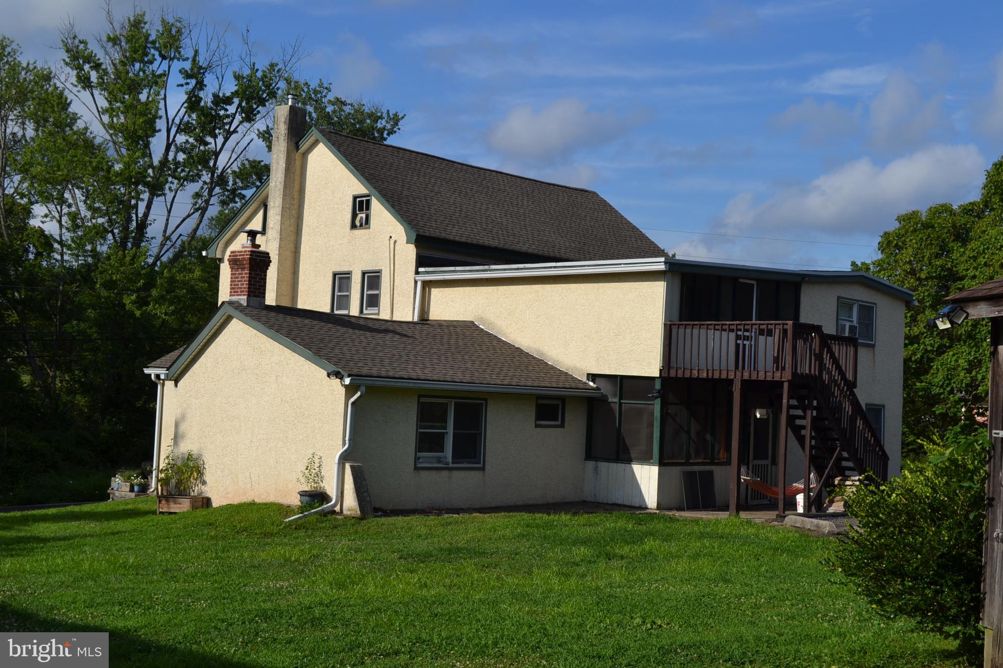 If you're looking for a country setting close to farms, scenic parks, Ringing Rocks Park, the canal path at the Delaware River look no further. A rare opportunity of a 2 bedroom, 1 full bath first floor apt in Tinicum Township with a private exterior entrance with mud room in screened in porch area, Living room, kitchen includes maple cabinets, eat in dining, washer & dryer in Pantry. Enjoy the lifestyle of dog walking, outdoor sports, art galleries, restaurants, stone country houses, cafes, art shows, museums, music, antiques, polo, dazzling river views, wooden covered bridges. Close to Doylestown, the Rivertowns of Pt Pleasant, Frenchtown, Lumberville, Stockton, New Hope, Lambertville. easy commute to NYC, Princeton, Phila. Near Rts. 611, 413, 202, 611, 32, 29, Country road takes you home to the place you belong.