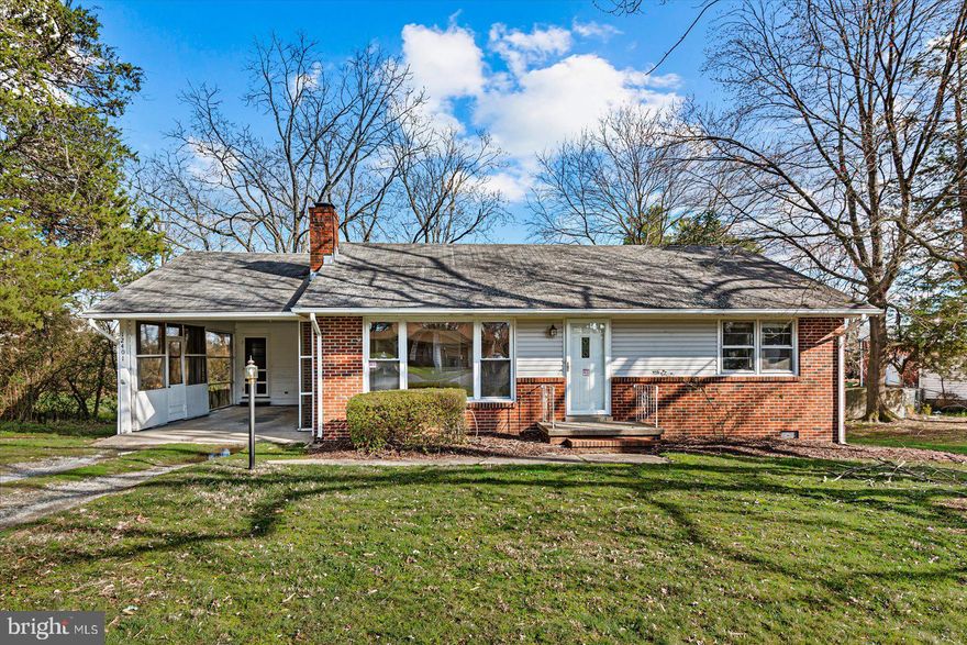 This charming 1254 sq ft ranch-style home is perfect for a first-time buyer or small family. The home features 3 bedrooms and 1 bathroom, offering a comfortable layout for everyday living. A cozy brick fireplace and hardwood floors with a massive picture window lets loads of light in. Walk to Wegmans or Central Park with all its dining and shopping options.  A huge fenced backyard with room for a garden, a playset, or just your own private oasis.  With its solid bones and convenient location, this home has the potential to be a wonderful place to call your own.