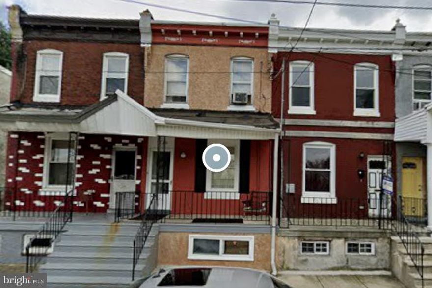 RM1 , 3 bed 1 bath on quiet block in West Philly. Fire damage in kitchen.  Sold as-is. Zoned RM-1 so can be converted to multi family by right. Past squatter problem but was recently boarded up.  Will not be cleaned out. Looking for quick sale.
