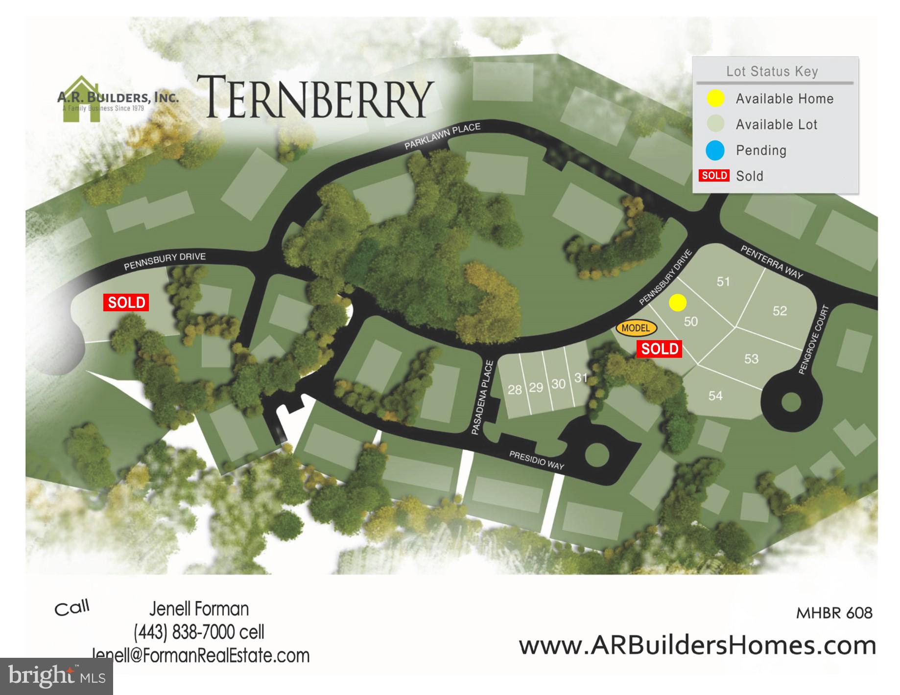 814 PENGROVE COURT LOT 52