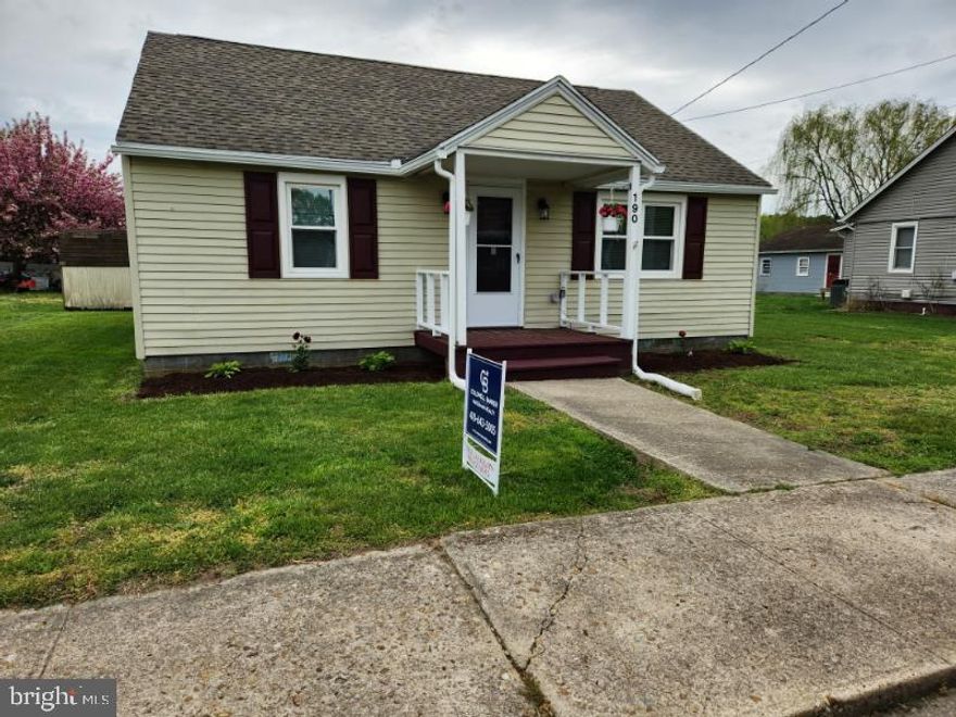 Back on the Market , no fault of the Seller!     Great Value in this sweet home, Looking for Offers!! 
Tucked into a quiet street in Millington MD, this beautiful bungalow will amaze you! It has been fully renovated down to the studs and is an amazing Value for the price! Some joists and sills were replaced so foundation is in excellent shape.  All new R-19 insulation installed in the walls for low heat bills. The Attic and crawl spaces are also fully insulated! There is all new Electric 200-amp service, all new plumbing, all new HVAC with central air. All work was permitted by Kent County, done to Code and inspected by the county! 
Enjoy the Gorgeous new Kitchen with soft close cabinets and new stainless-steel appliances plus LVP flooring. New Stacking Washer/Dryer combo with large capacity for your laundry needs.  Restored existing wood floors in LR, DR, Bedrooms and Hallway bring warmth and character to each room. There is all new LED lighting in every room. Beautiful new LVP flooring elevates the Bathroom along with a Deep soaking tub/shower combo that has a gorgeous Ceramic tiled wall surround. The beautiful new Vanity cabinet and bottom drawer provides storage at your fingertips! The whole house has all new Vinyl clad windows with a transferable warranty! Every room has all New Drywall! Outside you will find new gutter system and New Storm Doors! No inch of this home was overlooked. You will be amazed at how roomy it feels and how warm, snug and quiet it is!! All this sits on an open .18-acre level lot with a shed. There is also Plenty of Attic space with flooring for storage. This is a wonderful location that is walkable to shops and parks. Come and enjoy the small-town tranquility! Schedule your showing today!!