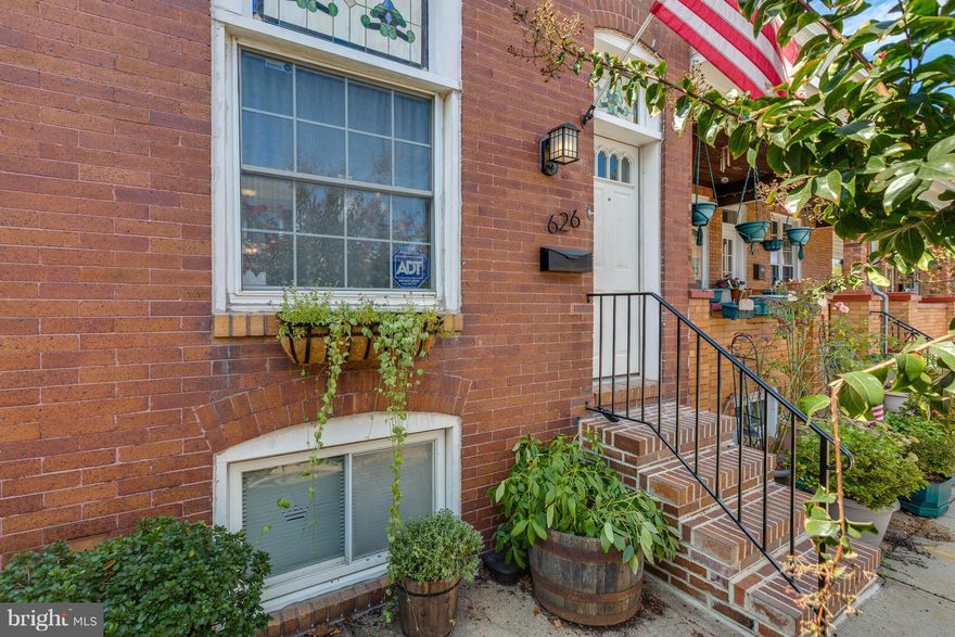 REDUCED!-Super Charming 2 Bedroom,2 Full Bath Home with Finished Basement & Fireplace-Listed at $220,000-Details include; Wood Floors,Exposed Brick,Decorative Moldings,Dining Room,Extra Large Chefs Kitchen with Table Space & Pantry,Spacious Bedrooms with tons of Closets,Fenced Outdoor Patio.Waking distance to Canton,The Square,Canton Waterfront, Patterson Park & Canton Crossing