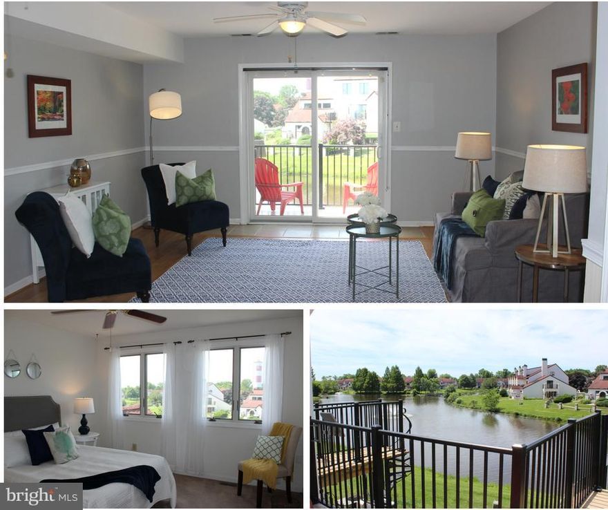 ADORABLE condo under $200k! This one boasts 2BR 1.5BA, 1,000+ sq feet and water views! Located directly on the Lake, a walking path on the Chester River, outdoor pool, fitness room and community room, this condo has ALL the amenities.  New doors, new windows, new deck, freshly painted, AND assessment will be PAID IN FULL!!!  Walk to local pubs, and bike to all the local spots!  HURRY to this one!