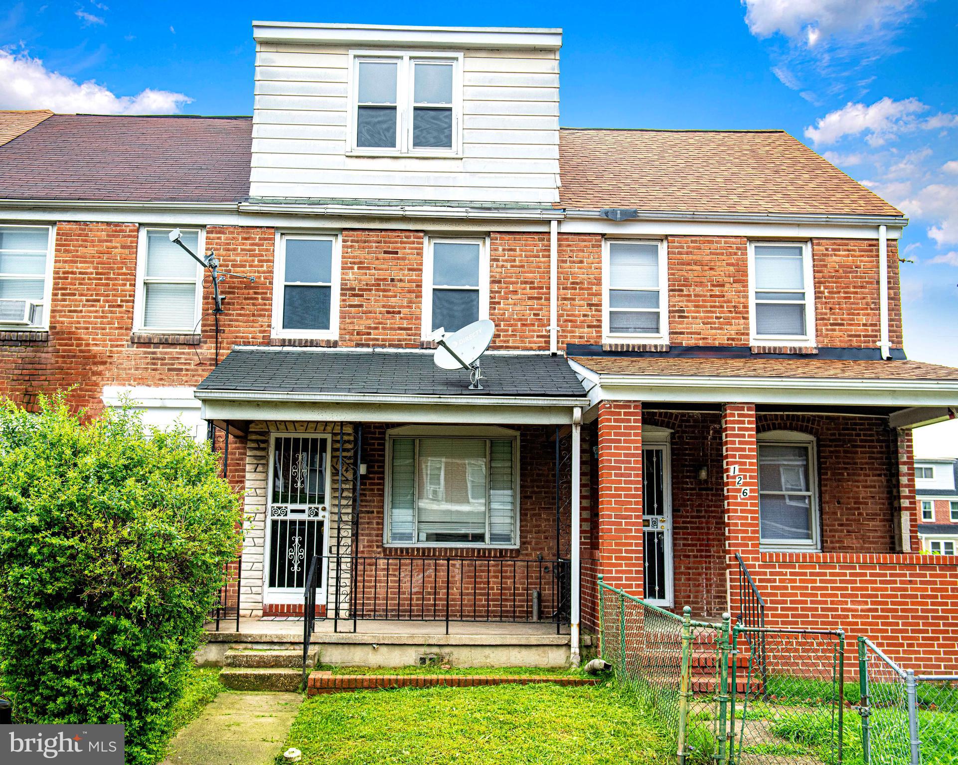 Newly renovated Dundalk townhome with NEW kitchen featuring NEW shaker-style cabinets, stone countertops, and stainless steel appliances. You'll love the 3rd-floor bedroom with bonus walk-in attic space for extra storage. The square footage in the tax records does not reflect the finished space on the 3rd floor. Enjoy peaceful evenings on the covered front porch. There is private parking in the rear. And a fenced yard to support extra outside time for kids and family pets. Conveniently located just minutes from commuter routes on I-95, 695, and 895. Schedule your tour today!