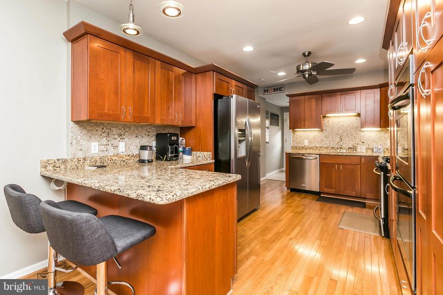 Pristine Upgraded Rental in Locust Point. This 2 bed, 2 bath home features a cedar fenced, custom paver patio for entertaining. Home includes shining hardwood floors, cherry cabinets w/ large pantry, extra wall oven, granite counter tops, recessed lighting, breakfast bar, unfinished basement/storage, laundry-main level (Wall TV mount stays). The luxury, amenities, and location makes it 5 STAR!