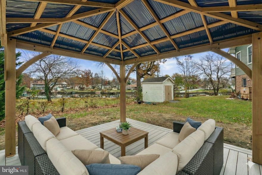 Welcome to 2636 Haddaway Road, where everyday living comes with breathtaking water views in the sought-after Brannan community with no HOA. Fully renovated from top to bottom, this beautifully updated home blends modern comfort with the peaceful, coastal atmosphere Edgemere is known for.

The heart of the home is the brand-new kitchen, perfectly positioned to capture the water views and offering direct access to the new deck, your front-row seat to sunrise reflections, evening breezes, and year-round waterfront serenity. The best part? You enjoy stunning water views without paying waterfront prices or waterfront dues. The main level also includes a spacious family room, dedicated dining room, and a full bath.

Upstairs, three well-sized bedrooms continue the light-filled, calming vibe, all enhanced by gleaming hardwood floors throughout.

Outside, the large, flat yard gives you space to relax, entertain, and soak in the scenery, whether you’re sipping your morning coffee or hosting summer gatherings. With a private driveway, covered front porch, mature trees, and a quiet, friendly community, this home offers both privacy and a true coastal feel.

And while it feels like a peaceful retreat, you’re still just minutes from major routes, making this the perfect balance of tranquil water views and everyday convenience, without the waterfront fees.