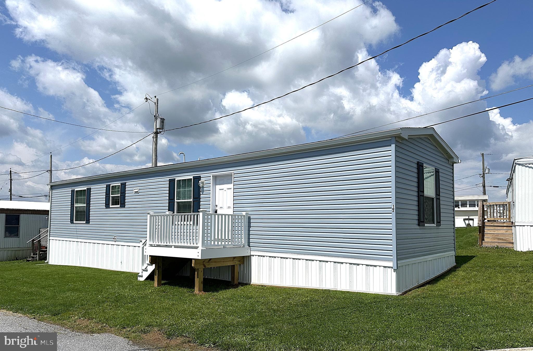 Brand New 2 Bedroom, 2 Full Bath Singlewide in Great Finksburg Location! Built in 2025 this Beautiful Home Features an Open Floor Plan with a Big Eatin Kitchen, Large Living Room, Nice Sized Primary Bedroom with a Private Bathroom and All New Appliances. Outside you have a Nice Corner Lot with a Front and Back Porch Built with Composite Decking and Vinyl Handrails. Practically Maintenance Free! The Monthly Lot Fee is $800 but where else can you buy a Brand-New Home at this Price? This Home is off of the Beaten Path but still Close to Schools, Parks Shopping and Restaurants. Don't Delay. this Beauty won't Last!