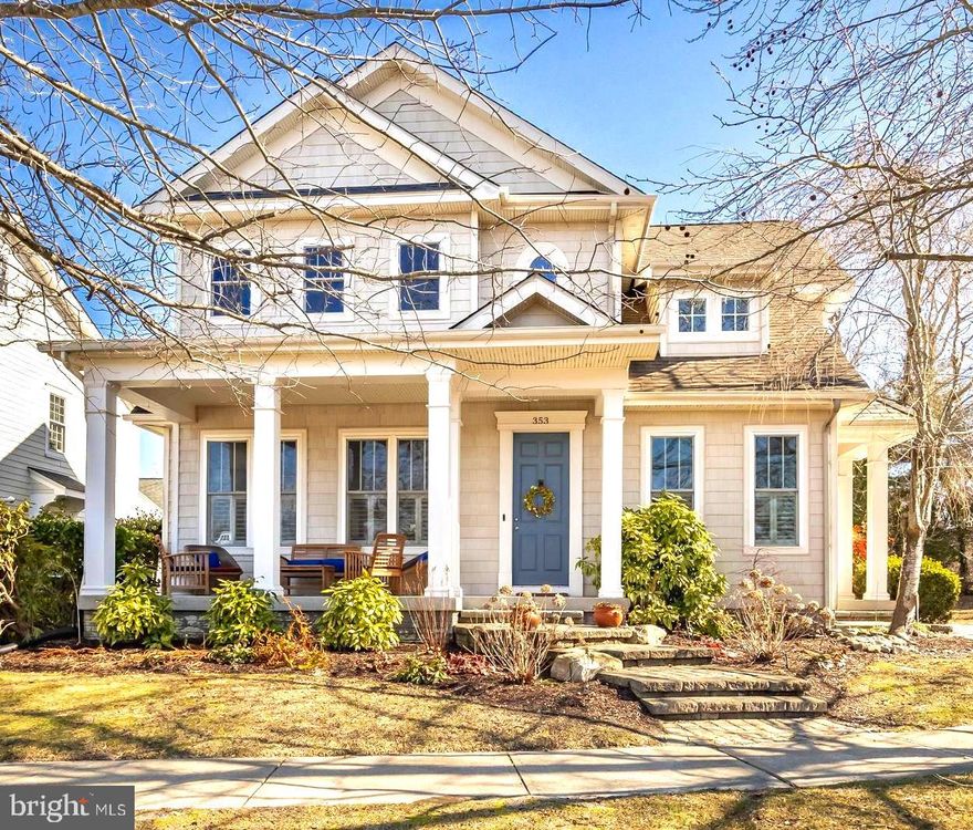 Stunning Custom Home in Downtown Berlin – Priced to Sell!
Welcome to your dream home in Walnut Hill, one of Berlin’s most sought-after neighborhoods in the heart of downtown! This custom-built gem offers a perfect blend of sunny spaces, thoughtful design, and functional living.

Step inside the expansive great room, where a soaring 20ft ceiling and custom built-ins create a grand yet inviting atmosphere. The adjoining dining area features elegant coffered ceilings, while gorgeous maple hardwood flooring flows throughout the main level.

The gourmet kitchen is a chef’s delight, boasting high-end stainless steel appliances, custom cabinetry, and luxurious granite countertops—perfect for crafting culinary masterpieces!

Retreat to the spacious first-floor primary suite, complete with an en-suite bath and a stunning walk-in "glass block" shower. A private study, laundry/mudroom with a pet washing station, and additional storage complete the main level.

Upstairs, you'll find two additional bedrooms, a versatile loft space, a shared full bathroom, and a large walk-in storage closet.

Outdoor living is a dream with two inviting spaces—a fenced-in paver patio ideal for entertaining and a shady front porch perfect for relaxing.

The detached oversized 2-car garage features walk-up stairs and framed space, ready to be finished for additional living quarters, a bathroom, or extra storage.

Recent upgrades include a newer water heater and HVAC, plus irrigation for lush landscaping.

✨ Incredible Value – This One Won’t Last! ✨

 Live the good life in Berlin! From fantastic dining and shopping options to farmer's markets and fun-filled events throughout the year, you are only minutes to beaches, golf and Assateague.  Hurry and make this one yours!