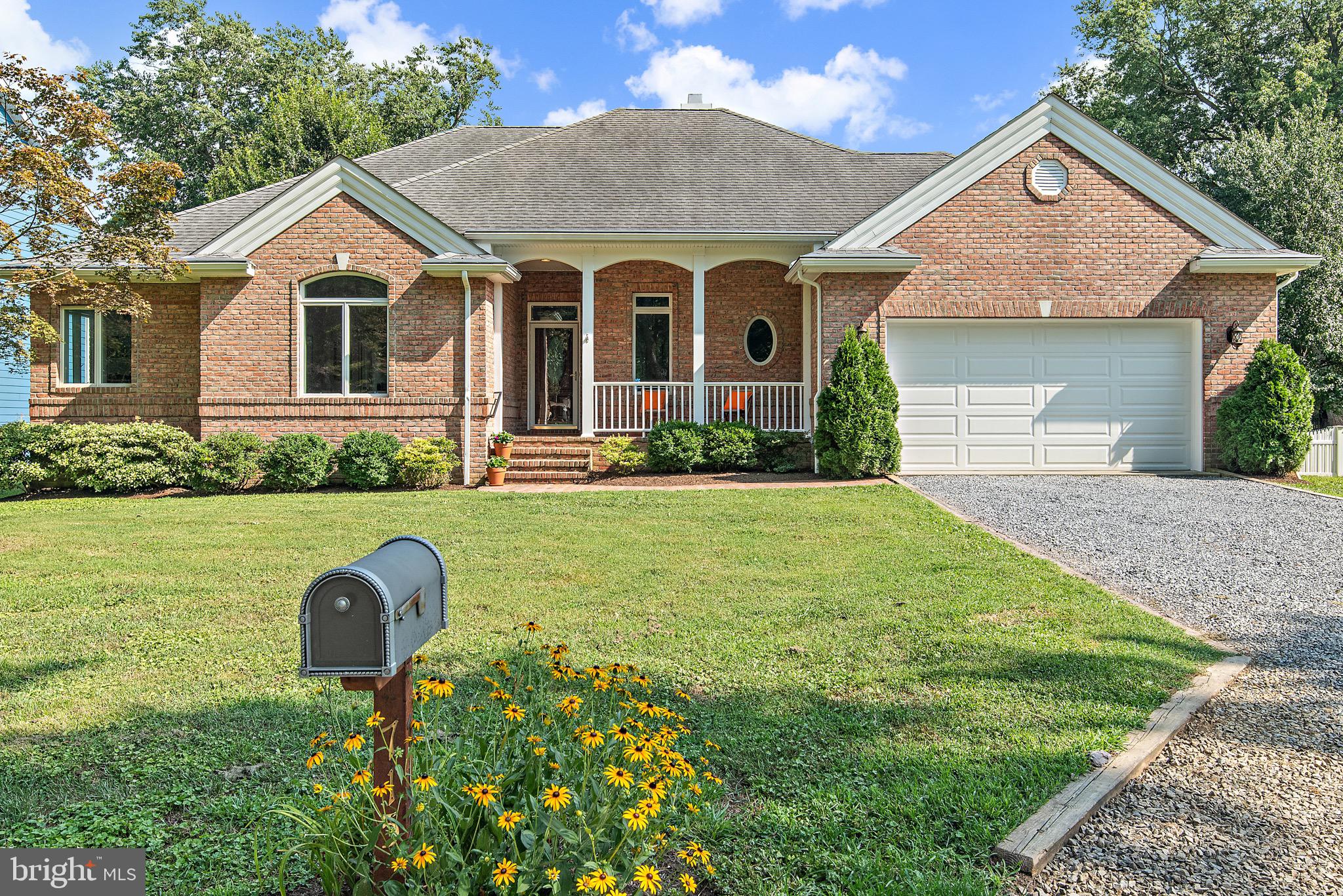 Welcome to 715 Dogwood Lane in Annapolis. This classic brick home offers comfortable one-level living with the bonus of a finished lower level, providing flexible space for an office, rec room, or potential fourth bedroom. High ceilings, recessed lighting, fresh neutral paint colors and an abundance of bright natural light throughout. This home has been meticulously cared for and is truly move in-ready. Enjoy mornings on the charming front porch and evenings entertaining in the fenced backyard with its spacious brick patio. Located in the desirable Whitehall Beach community, you’ll have access to the neighborhood dock for kayaking, paddleboarding, or simply taking in serene waterfront views. Situated in the highly sought-after Broadneck School District, this home offers the perfect blend of peaceful living, top-rated schools, and convenient water access in beautiful Annapolis. Don't miss this opportunity!