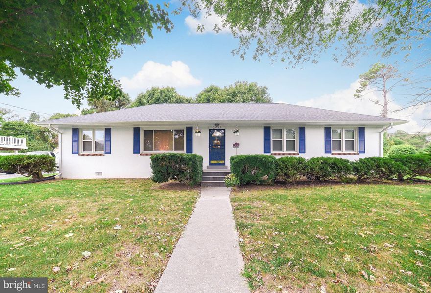 Well maintained rambler in a nice beach community.  Almost 1900 square feet of one level living.  Home features a formal living room, dining room, large family room with brick fireplace and wood stove insert.  Kitchen has large breakfast bar, nice wooden cabinets and ample room for entertaining.  Hardwood floors,  3 bedrooms, 2 full baths.  Detached garage.  Level fenced in back yard.   Updates have been made to the major systems, including the well, roof, windows and the HVAC system.    Community offers multiple beach accesses as well as piers and boat ramps, all for only $28 per year.   Purchase this home with peace of mind as the owner is also providing a one year home warranty.