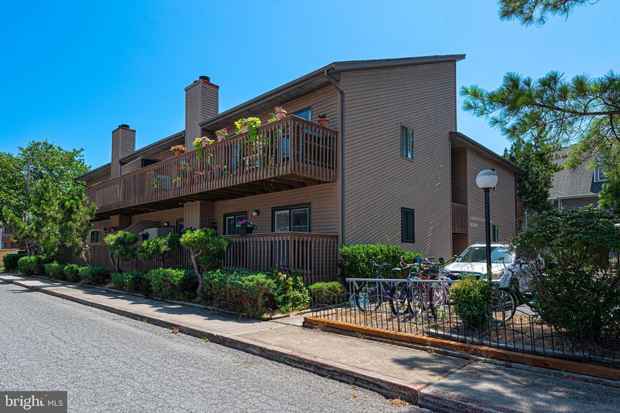 Highly desirable first-floor end unit #101 condominium Light House Square, offering a relaxing blend of comfort and style. This nicely renovated residence boasts two spacious bedrooms and two full bathrooms, Updates include new ktchen appliances, custom cabinets, and cortex countertops, plank flooring Additional updates include a new furnace, hot water heater, and a convenient full-size stack washer/dryer. The primary bathroom newly updated has a tiled walk-in shower. Stay cool and refreshed with the new modern ceiling fans throughout the unit. The inviting living area features a cozy woodburning fireplace, perfect for cooler evenings. Plenty of natural light in this unit with three new custom  sliding doors with built-in blinds. Relax  outdoors on the large patio. Enjoy convenience of walking to the beach, bay, restaurants, shopping, and various attractions, all within close proximity. Fenwick Island is just a short distance. Don't miss this opportunity to own a place at the beach! Seller will  consider closing assistance with good offer.