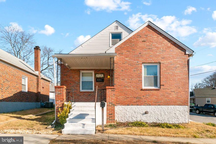 Welcome home to 8201 Old Harford Rd! This gorgeous cape cod has updates throughout and is ready for you to move right in. Some features include an open floor plan, 2 spacious main level bedrooms, updated kitchen with stainless steel appliances and a breakfast bar, and more! The upper level has an additional bedroom and half bath - space will never be an issue with this home. The partially finished basement adds versatility and potential for a cozy entertainment area or a peaceful home office. And with the convenience of a half bathroom downstairs, you'll never have to worry about trekking upstairs during gatherings or movie nights. Venturing outside, the fully fenced backyard is perfect for spring entertaining right around the corner! Conveniently located in the desirable Parkville neighborhood, this home offers easy access to shopping, dining, entertainment, and schools. Plus, with major commuter routes just moments away, you'll enjoy effortless travel to downtown amenities or weekend adventures. Don't miss your chance to make this dreamy Cape Cod retreat your very own. Schedule your showing today and start making memories in a home that's truly one-of-a-kind!