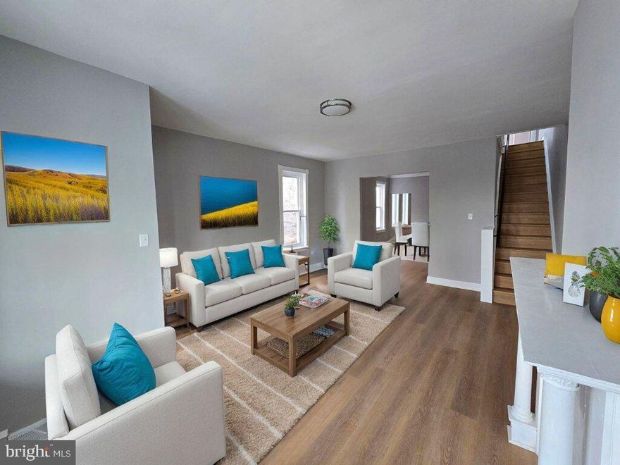 Welcome to 455 Roxborough Avenue, a 3 bed / 2 bath twin home situated on a street-to-street lot in the desirable Manayunk / Roxborough neighborhood.  This large renovated property, with its tall ceilings and oversized windows, spans over 1,600SF plus a huge 1,000SF basement waiting to be finished to your liking. This property boasts a 2 CAR DETACHED GARAGE, CENTRAL AIR A/C, a large rear yard and a front porch. Renovations include big ticket items such as a new roof for the house and the garage, new windows, a new furnace and A/C, new water and sewer service lines and fresh exterior concrete.  You'll find new flooring, new light fixtures and fresh paint throughout.  The main level has soaring ceilings with abundant natural light, a large living room and formal dining room, a recently updated kitchen with granite countertops and stainless steel appliances, a convenient half bathroom and laundry hook-ups. This location is unparalleled, situated about a block from Manayunk Avenue, home to the iconic Manayunk bike race, and Ridge Avenue, known for its shopping and restaurants.  Enjoy living in one of the most desirable neighborhoods, which offers convenient public transportation routes and nearby highway access making travel to Center City and the suburbs easy.  Don’t miss this incredible opportunity to own this semi-detached single-family home with off-street parking for 3 cars (2 in garage and 1 parallel to garage doors). Priced to sell and won't last long!