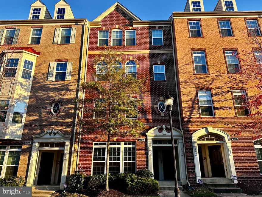 Welcome Home to this well maintained townhouse. Featuring 3 Bedrooms, 2.5 baths, a one car garage, plus all the luxury features you want in a home. The kitchen has hardwood floors, modern gas range, stainless steel appliances, granite countertops and maple cabinetry. Comes with an amazing primary bedroom with ensuite bathroom with double bowl vanity, separate shower and soaking tub.  This home has ample storage space with two walk-in closets in the primary bedroom and plenty of storage space in garage.  No worries about a water bill, lawn care, exterior maintenance, or snow removal,  it is included.   The community has its own pond with a paved jogging loop and is beautifully landscaped throughout. The home is in a great location with shopping, restaurants, movie theaters, parks, and bus stops all minutes away. The Largo Metro Station is only 10 minutes away by bus.  20 minutes to Andrews AFB, 25 minutes to downtown Annapolis, 35 minutes to downtown DC (I commute everyday), and 40 minutes to Baltimore.