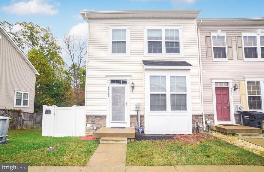 Come visit this well maintained end unit town, which was the last built in the community. This home offers open concept living with a beautiful kitchen that includes stainless steel appliances and lovely cabinetry. Relax in privacy on the deck over-looking the trees out back. Upstairs is home to three bedrooms and two full bathrooms. The finished basement has a huge family room, laundry, full bath and an office/craft room. No need to worry about fencing the yard, as that has already been done. Fresh paint and mostly new flooring make this beauty shine. We'd love for you to come take a look.