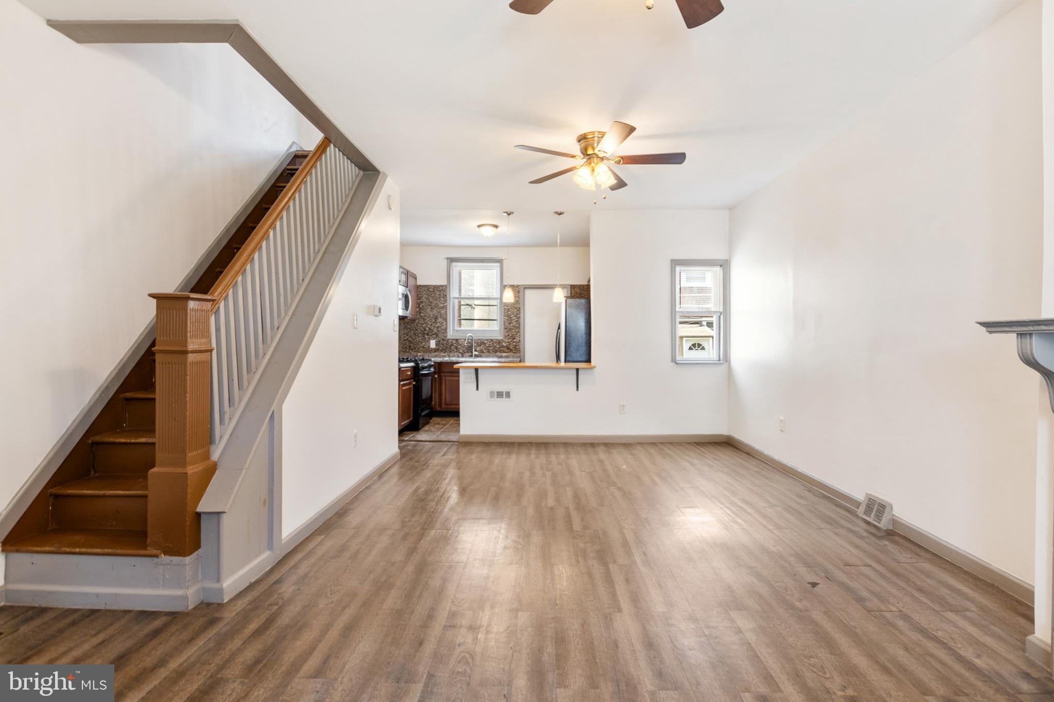 Tucked away on a cozy, neighborly block in the heart of West Philadelphia’s Carroll Park neighborhood, this charming 2-bedroom home offers comfort, style, and community. Step inside and be greeted by warm hardwood floors and an airy layout that flows seamlessly into an open kitchen, complete with bar seating — perfect for casual meals or entertaining guests.
The home includes complimentary window units - already installed to beat the summer heat, a fridge with a built-in water dispenser, and a recently upgraded large deck, ideal for summer gatherings or relaxing evenings for unwinding. Upstairs, you’ll find an oversized bathroom that includes the added convenience of a stackable washer and dryer - no laundromats or stair climbing! Tenants are responsible for electric and gas - but not water.
Come and schedule your tour today - this house won't last long!
*Noted Disclosure: Home may possibly be put on market for sale. Any signed leases will be transferred.