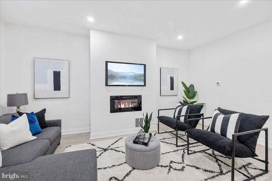 Recently Renovated 4-Bedroom, 3-Bath Modern Home – 3 Stories with Owner’s Suite! Property qualifies for grants and closing cost assistance up to $10,000+ for eligible buyers! Step inside to find luxury vinyl plank flooring throughout, complemented by recessed lighting and an open, modern feel. The updated kitchen boasts granite countertops, stainless steel appliances, and sleek cabinetry, making it perfect for both everyday living and entertaining. The main level also includes laundry hookups and a convenient half bath.
The second floor offers 3  generously sized bedrooms with plenty of closet space and a fully renovated modern bathroom.. The entire third floor is dedicated to a private owner’s suite, complete with a full bath, bedroom, and hallway closet.  Enjoy a large rear yard, perfect for entertaining, plus a full basement with endless potential. Ideally located with easy access to public transportation, the 63rd Street El, buses, trolleys, and Philadelphia International Airport. Plus, you're right across from Philly’s famous Jim’s Steaks and around the corner from Boys Latin School. Perfect as a primary residence or Airbnb investment. Includes a 1-year home warranty for added peace of mind. Schedule your tour today! Photos were taken while the home was staged.  Owner is a licensed real estate agent.