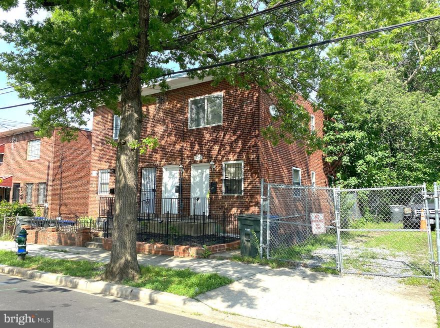 Turnkey, fully rented triplex generating $4,026 per month in reliable rental income with in-place leases and a proven history of consistent payments. Designed for efficiency and privacy, this three-level building features three well-designed 1 bedroom, 1 bathroom units, with each residence occupying its own floor.

Located in a high-growth corridor of Northeast DC, this property is just a 10-minute direct drive from the future Washington Commanders Stadium, a transformative development expected to bring new jobs, retail, and long-term appreciation, ideal for investors seeking stable income.

Rent rolls & expense reports available upon request.