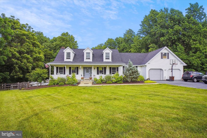 This beautiful, well-cared-for home sits on a 2.7-acre lot at a Cul-de-Sac in the Ridgeway Farms neighborhood—just 15 minutes from Rt 70 and shopping in Mount Airy and Damascus. The owners have continuously remodeled and renovated the property after moving in 2015. The work, among others, includes a new kitchen, new interior doors, and windows. In 2015 a Water-heater, HVAC, and water pump. In 2017 a mini-split in the garage; in 2018, a new pool pump and a new roof were added.

The open plan on the main floor and the lower walk-out level invite you to modern living and much room for entertaining guests. Also, the garage has been used as a home gym and has a cooling and heating system, a carpet, and a screened garage door for working out with it open. A shed under the screened-in porch has plenty of storage for gardening tools and machinery. Attention to detail is only one way to describe this property. It is move ready and a real turn-key gem.

In addition to the comfortable living that this house offers, it also has plenty of spaces for outdoor activities. The 18’x25’ fenced-in pool is the star among these features. Before filling it up this season, it got a new lining; all for the next owner to enjoy this summer. - The large deck, which is partially screened-in - the shaded patio under the deck - the decked firepit area - the private fenced-in backyard, not overlooked by neighbors, are places where you can spend time on your own or with friends and family.