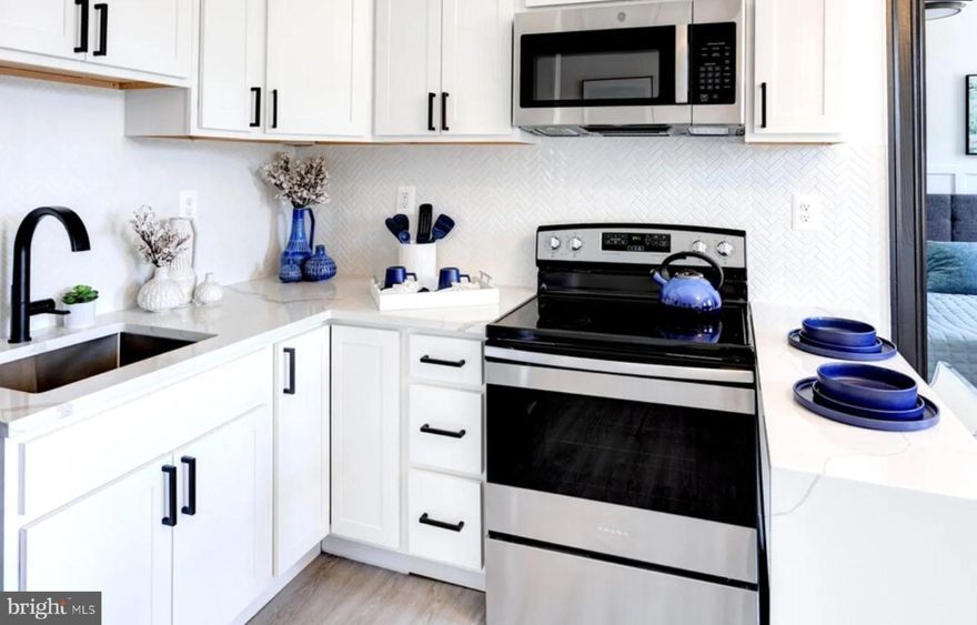 Discover your ideal apartment in The Suites, where luxury living meets historic charm in the heart of Mount Vernon. Nestled in this picturesque neighborhood, our stunning apartments offer a refined living experience. 

Fully renovated in 2022, these new apartments step into open floor plans with soaring ceilings, creating an airy, welcoming ambiance that's flooded with natural light. Your gourmet kitchen, adorned with sleek stainless-steel appliances and black matte hardware, will inspire your inner chef. The custom walk-in closets, engineered hardwood flooring, quartz countertops, herringbone tile, and posh lighting add more than a touch of opulence to your everyday routine.

Mount Vernon, where suburban serenity meets urban vitality, this lifestyle destination offers a perfect fusion of tranquility and excitement. The community is steps away from Baltimore Penn Station as well as vibrant dining, renowned cultural attractions, lush green spaces, and the prestigious Johns Hopkins campus. Discover Mount Vernon: Your ideal city retreat.

Your oasis at The Suites awaits, and we are ready to help you find your dream apartment!

Please note that the photos are of a model apartment home at The Suites; however, the Matterport shows the actual apartment home.