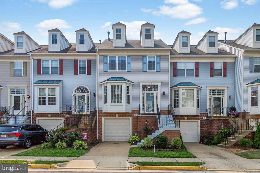 Absolutely charming 4-level townhome in fantastic Kingstowne location! Attractive & welcoming open layout on main level offers living & dining room w/ gleaming hardwood flooring, high ceilings, bay window, crown molding, coat closet & main level half bathroom. Bright kitchen updated w/ granite counters, tile flooring, newer stainless steel refrigerator (2020) & stainless steel dishwasher, huge pantry, breakfast area & walkout to deck! Spacious upper level features 3 bedrooms & 2 full bathrooms, including expansive primary suite w/ vaulted ceilings & walk-in closet, spacious en-suite bathroom w/ double sinks, separate shower & jetted soaking tub, & large loft w/ gas FP & 2nd walk-in closet - perfect for an office space or just to RELAX! Trendy neutral gray & modern paint colors throughout! Lower level offers roomy family room w/ beautiful LVP flooring, gas FP, full bath, access to garage & walkout to back yard! Enjoy the large beautiful deck w/ stairs to ground level patio & fenced rear yard w/ lush views! Attached one-car garage w/ inside access. Tons of updates throughout - newer roof (2018), newer skylights (2018), all windows & doors updated (many Thompson Creek), updated modern fixtures & hardware throughout. Community amenities include sparkling pool, tennis/sports courts & tot lot! Location can't be beat - just a quick walk to shopping, dining, grocery & more at Kingstowne Towne Center!