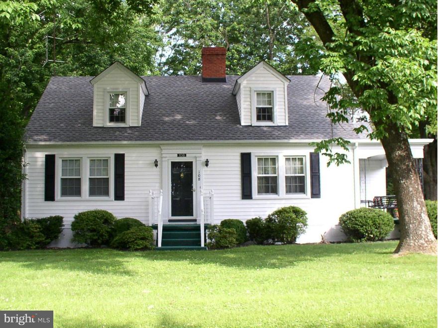 New in 1949 When they built homes with care,This 4 bdrm cape cod in the friendly town of Louisa offers, gleeming hardwood floors,tastefully decorated, bright rooms, formal dining rm, eat in kitchen, full basement , mature landscaping and a delightful covered porch to greet your neighbors. Home comes complete with additional lot (tax#40a2-1-91) for gardening or future building.