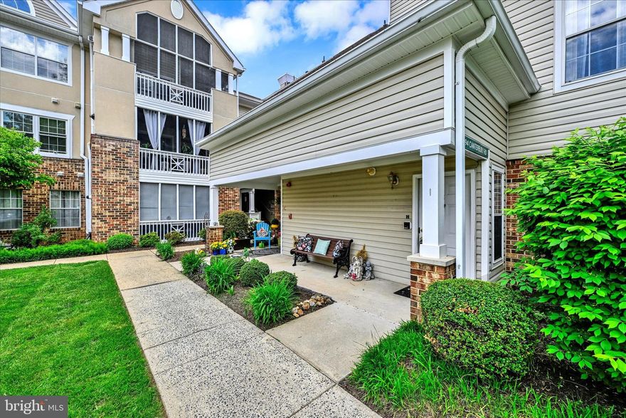 Welcome to the rarely available Devonshire model in the desirable English Country Manor community! This spacious unit stands out with its private outdoor entrance and a layout that offers both comfort and charm. Enjoy views of the beautifully landscaped grounds—including a picturesque view of the community’s distinctive clock tower!
Inside, you'll find a thoughtfully designed layout featuring 2 generously sized bedrooms, 2 full bathrooms, a bright and airy living room, a formal dining area, and a sunroom that invites warmth and comfort. The screened-in porch offers a peaceful retreat—perfect for morning coffee, evening relaxation, or enjoying the changing seasons without leaving the comfort of home.
Recent updates provide peace of mind, including brand-new carpet and fresh paint throughout, a new furnace and A/C system (2024), a newer hot water heater (approximately 5 years old), and a new garbage disposal. The building’s roof has also been recently replaced.
Additional highlights include vaulted ceilings that enhance the sense of space, recessed lighting, and ample storage throughout the unit. Abundant natural light fills the home all day long—one of the owner's favorite features that truly sets this unit apart.