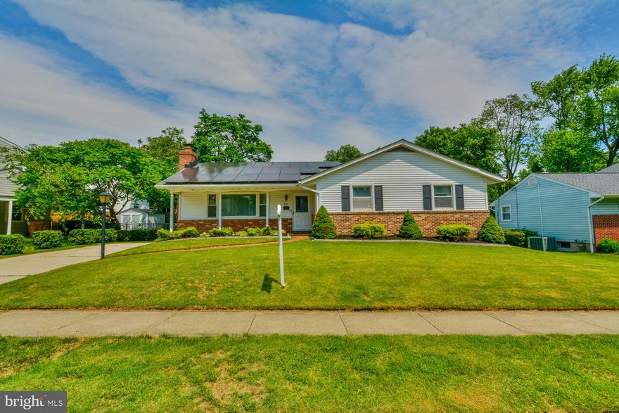 Turn Key one level living. A rare beauty and magnificent find! Hardwood floors throughout, updated kitchen with recessed lights, bay window over looks the fenced backyard. Living room comes complete with a wood burning fireplace.  Lower level has a large game room for entertaining or curl up and read a book. Plenty of storage, workbench for your handyman tools and Cedar closet to store away seasonal clothing. This home has been soundproofed by the FAA for your quiet enjoyment. Front porch living makes this home. Glen Burnie Park features a community pool (requires membership fee) ball field for those pick up games and walking distance to shopping and dining.